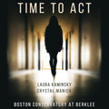 the album cover for Kellman-Jared Medina - Laura Kaminsky: Time To Act (Live)
