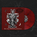 the album cover for Archgoat - Light-Devouring Darkness - Opaque Red Smoke Vinyl