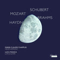 the album cover for Marie Chappuis -Claude - Mozart Haydn Schubert & Brahms