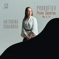 the album cover for Antonina Suhanova - Piano Sons 6 7 & 8