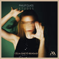 the album cover for Celia Bensaid  Oneto - Glass: Etudes