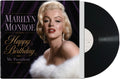 the album cover for Marilyn Monroe - Happy Birthday, Mr. President [Black Etched]