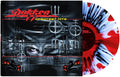 the album cover for Dokken - Greatest Hits - [Black Clear Red White Haze Splatter]