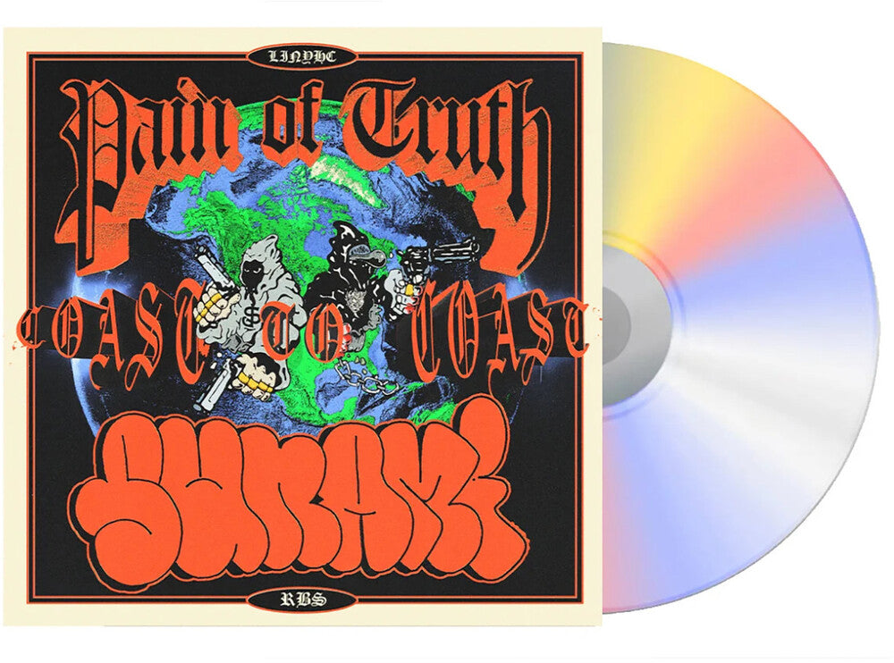 the album cover for Pain Of Truth / Sunami - Coast To Coast Split