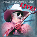 the album cover for The Charlie Daniels Band - Live Record