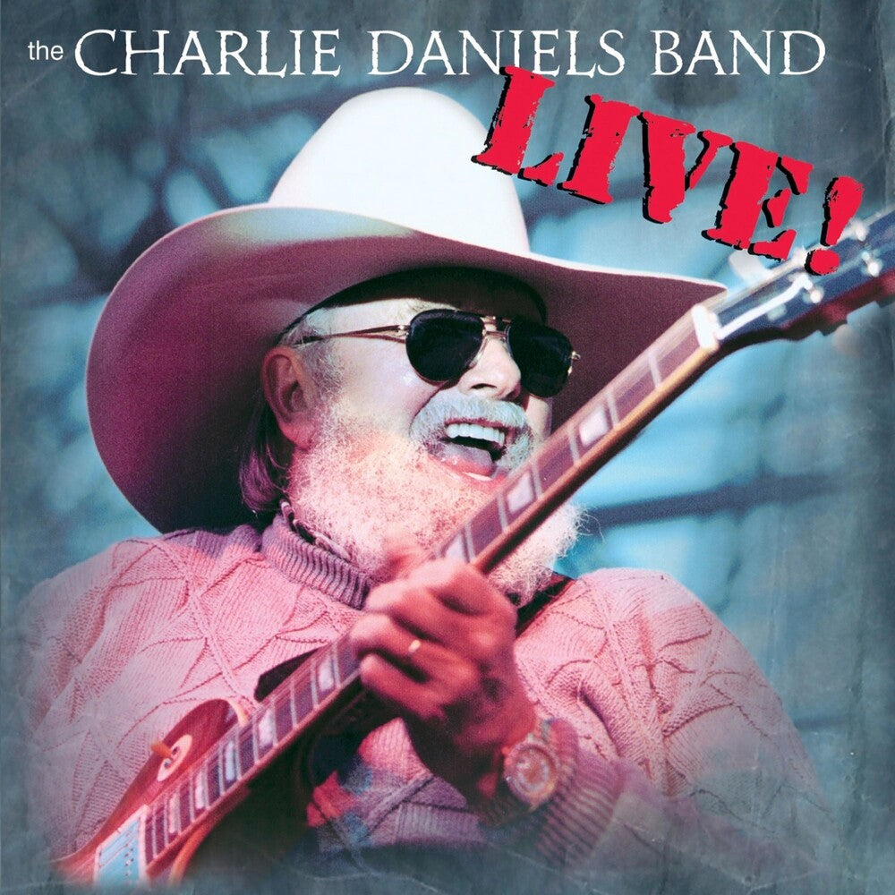 the album cover for The Charlie Daniels Band - Live Record