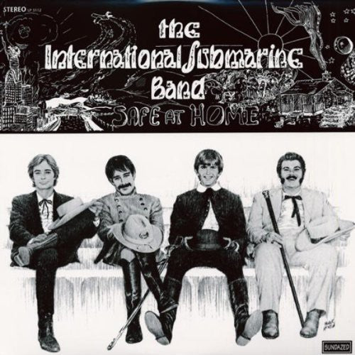the album cover for International Submarine Band - Safe At Home