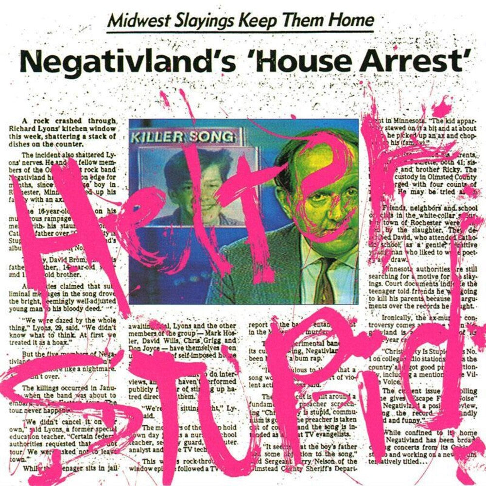the album cover for Negativland - Helter Stupid