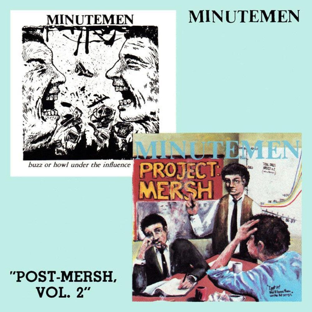 the album cover for Minutemen - Post Mersh 2