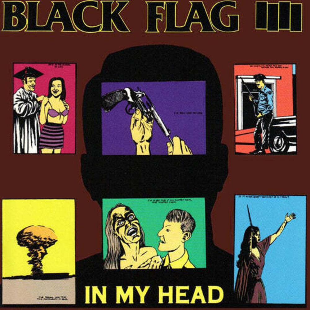 the album cover for Black Flag - In My Head