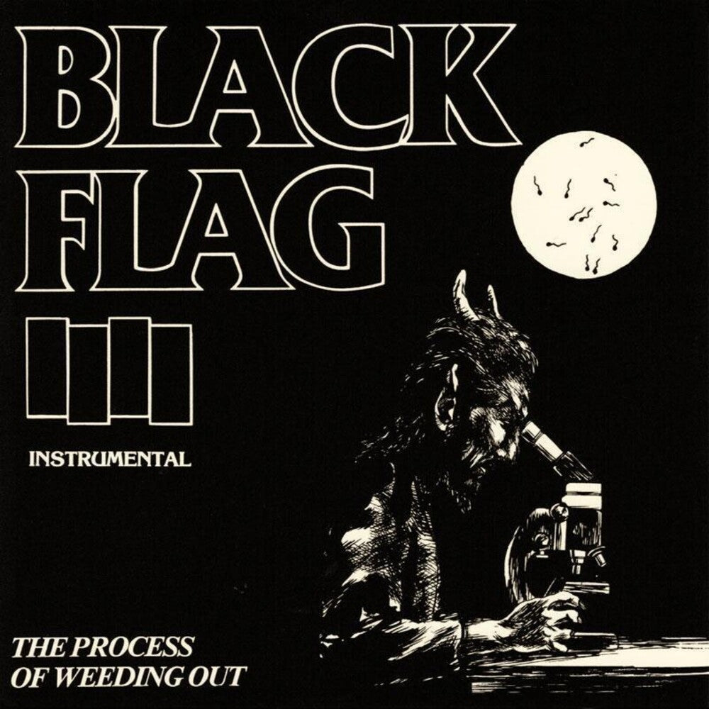 the album cover for Black Flag - Process of Weeding Out