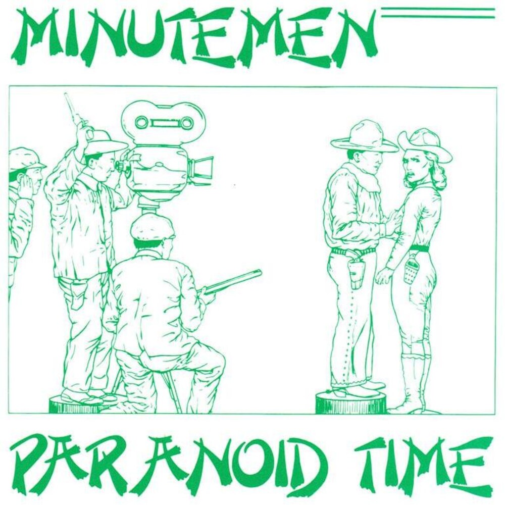 the album cover for Minutemen - Paranoid Time