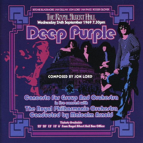 the album cover for Deep Purple - Concerto for Group & Orchestra