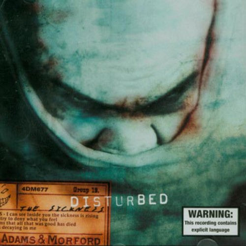 the album cover for Disturbed - The Sickness (25th Anniversary Edition)