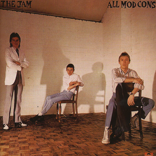 the album cover for The Jam - All Mod Cons