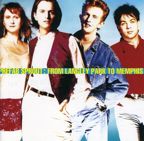 the album cover for Prefab Sprout - From Langley Park to Memphis
