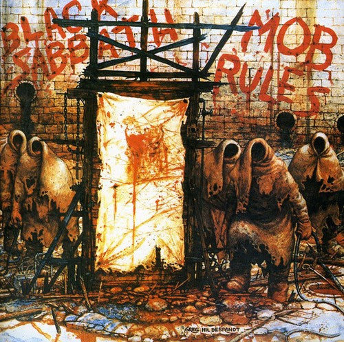 the album cover for Black Sabbath - Mob Rules [Import]
