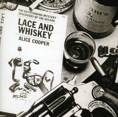 the album cover for Alice Cooper - Lace & Whiskey (ger)