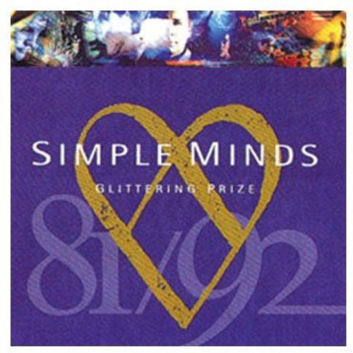 the album cover for Simple Minds - Glittering Prize-Best Of [Import]