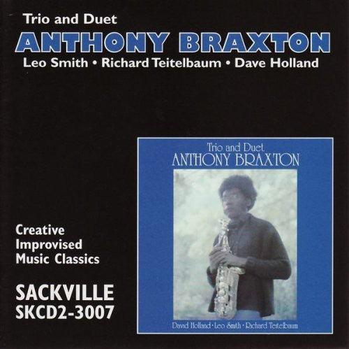 the album cover for Anthony Braxton - Trio & Duet