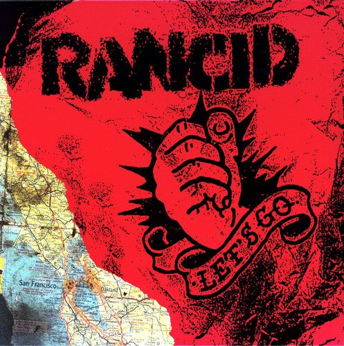 the album cover for Rancid - Let's Go