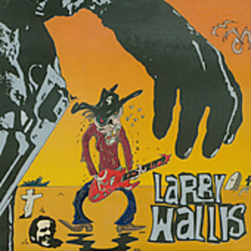 the album cover for Larry Wallis - Death In The Guitarfternoon [Import]