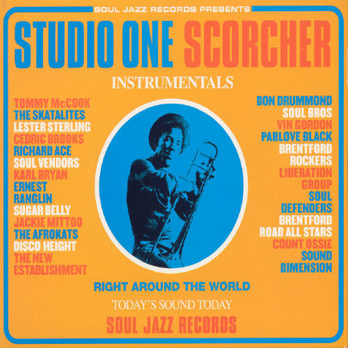 the album cover for Studio One Scorcher - Studio One Scorcher (Instrumentals) / Various