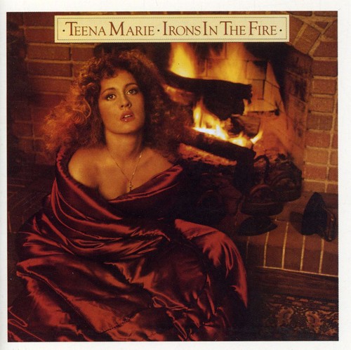the album cover for Teena Marie - Irons in the Fire