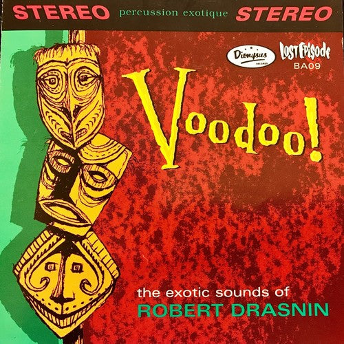 the album cover for Robert Drasnin - Voodoo!