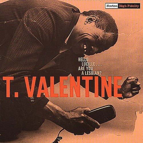 the album cover for T. Valentine - Hello Lucille Are You A Lesbian?