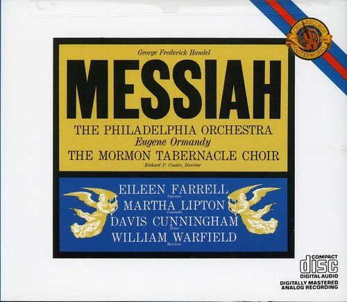 the album cover for Eugene Ormandy - Messiah