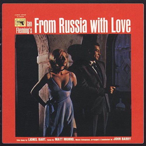 the album cover for John Barry - From Russia With Love (Original Motion Picture Soundtrack)