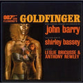 the album cover for John Barry - Goldfinger (Original Soundtrack)