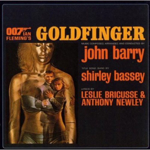 the album cover for John Barry - Goldfinger (Original Soundtrack)