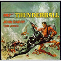 the album cover for John Barry - Thunderball