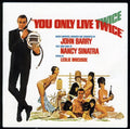 the album cover for John Barry - You Only Live Twice