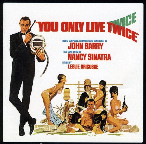 the album cover for John Barry - You Only Live Twice