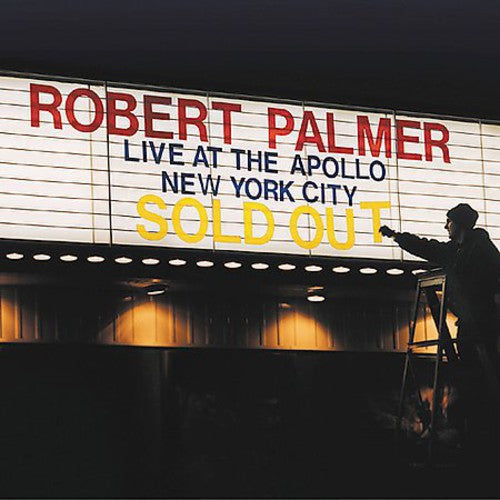 the album cover for Robert Palmer - Live at the Apollo