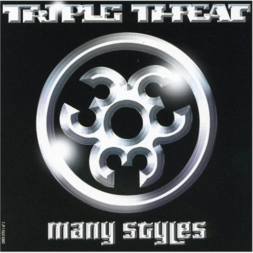 the album cover for Triple Threat - Many Styles