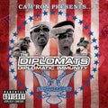 the album cover for Camron & Dukedagod Presents - The Diplomats: Diplomatic Immunity