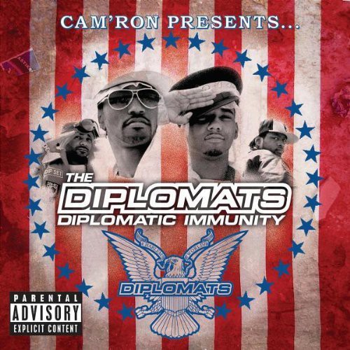 the album cover for Camron & Dukedagod Presents - The Diplomats: Diplomatic Immunity