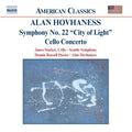 the album cover for Dennis Russell Davies - Symphony 22: City of Light / Cto Cello & Orchestra