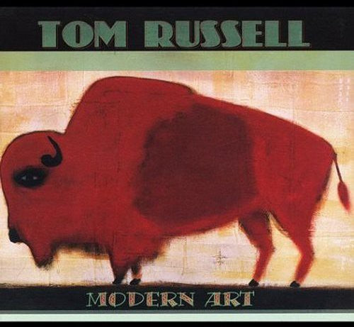 the album cover for Tom Russell - Modern Art