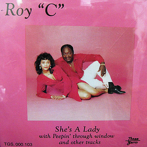 the album cover for Roy C. - She's a Lady