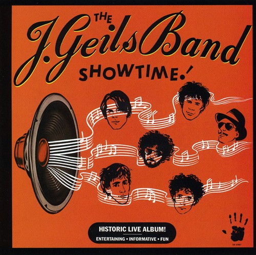 the album cover for J. Geils Band - Showtime!
