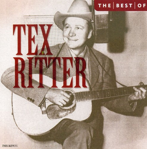 the album cover for Tex Ritter - The Best Of