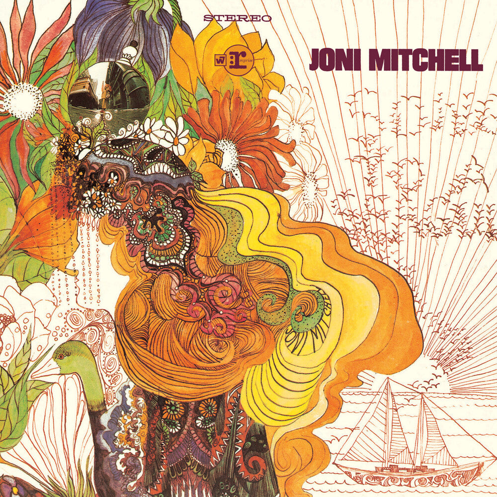 the album cover for Joni Mitchell - Joni Mitchell (Aka - Song to a Seagull)