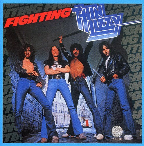 the album cover for Thin Lizzy - Fighting [Import]