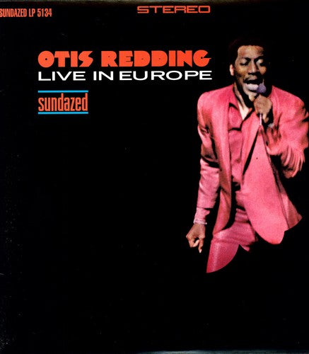 the album cover for Otis Redding - Live in Europe