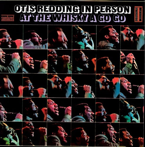 the album cover for Otis Redding - In Person at the Whisky a Go Go